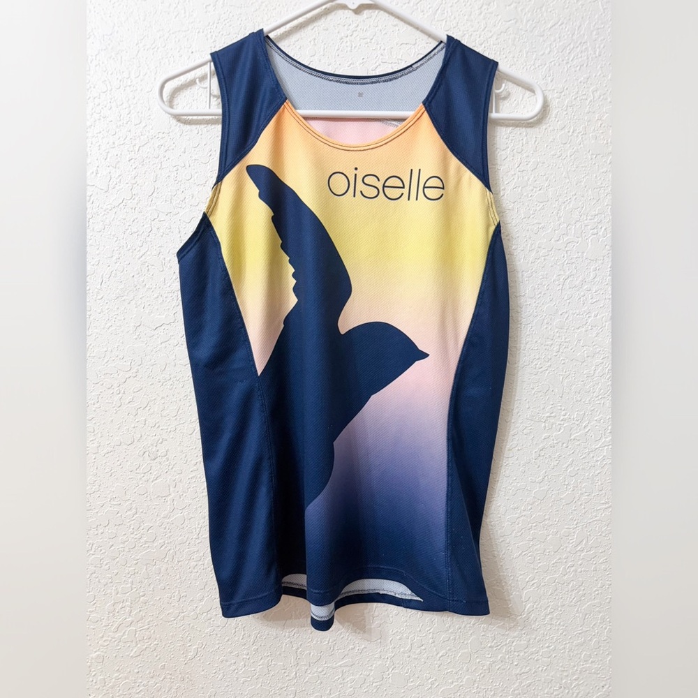 Oiselle Team Volée singlet Bird Sunset Tank - M